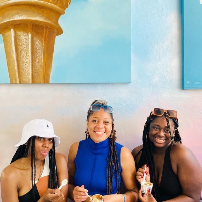 a group of people posing for the camera